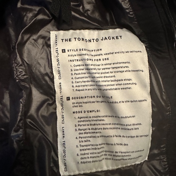 Canada goose 3-in-1 Toronto jacket - Picture 2 of 6